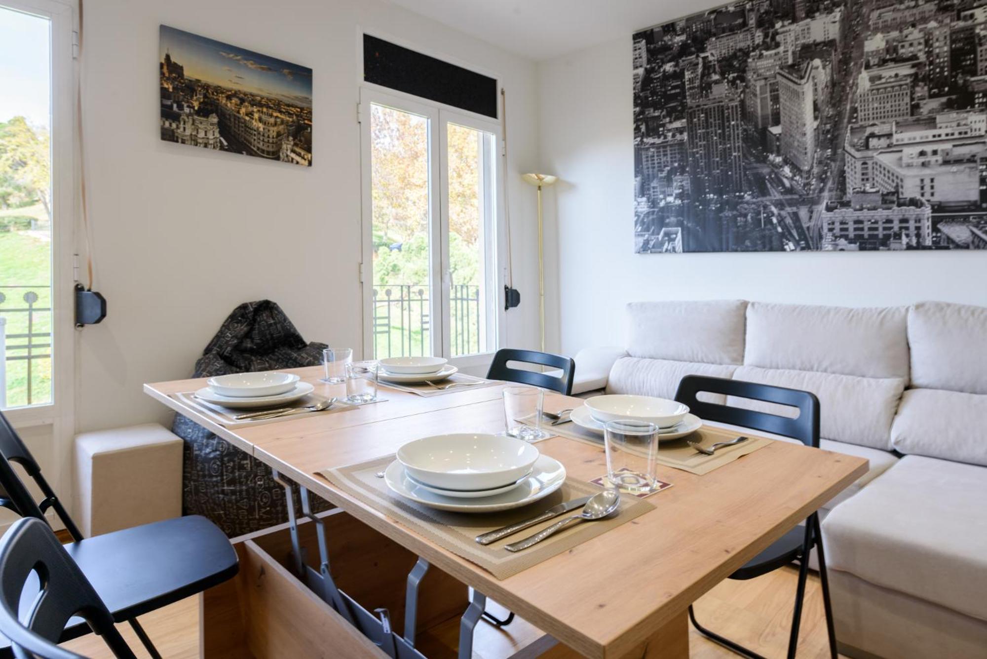 Apartament Amplio Piso En Madrid Centro Con Vistas Al Templo De Debod Zewnętrze zdjęcie