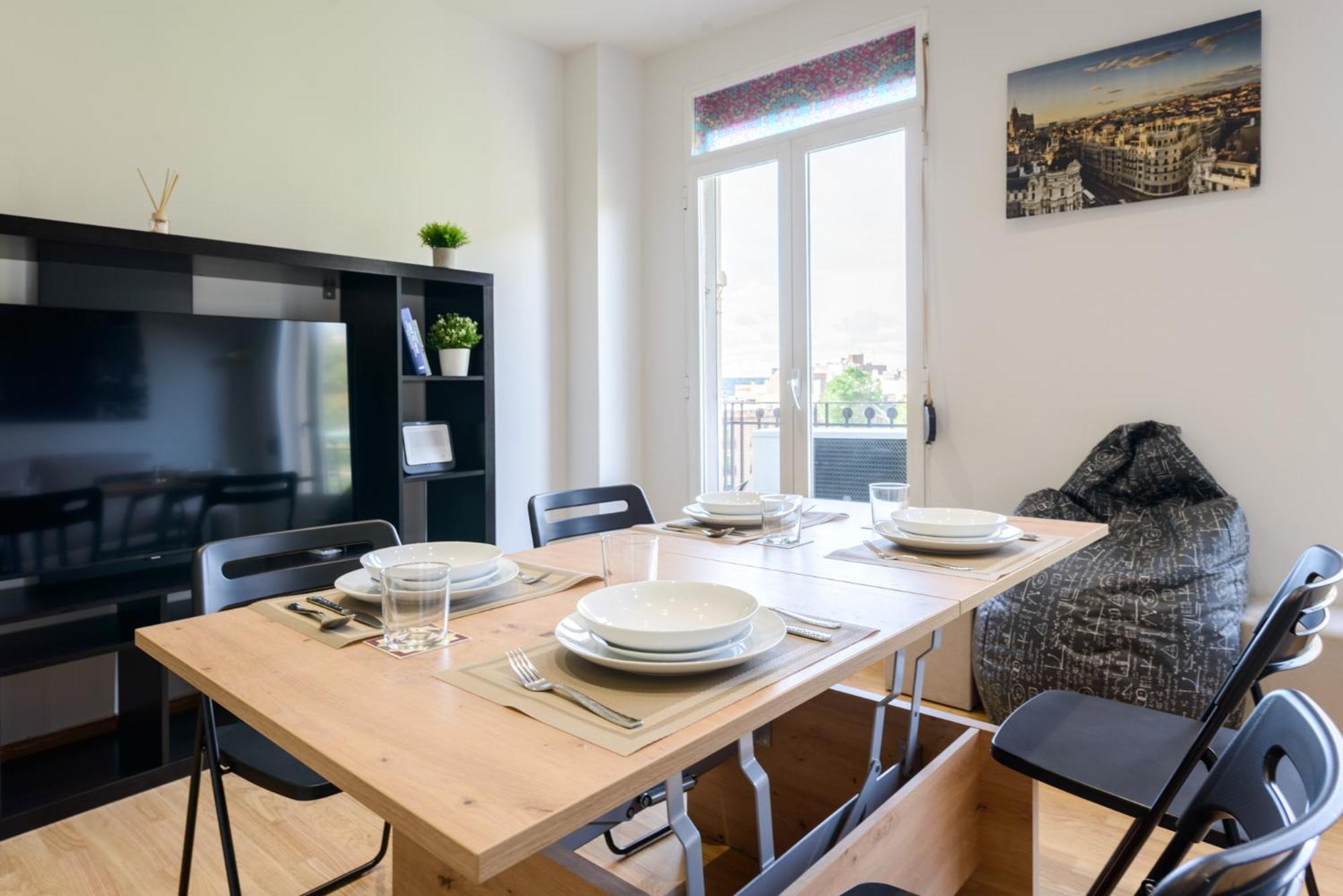 Apartament Amplio Piso En Madrid Centro Con Vistas Al Templo De Debod Zewnętrze zdjęcie